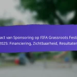 Evaluatie van Festivalactiviteiten in FIFA Grassroots Festivals 2025: Betrokkenheid, Succes, Deelnemersfeedback