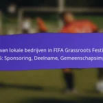 Rol van Gemeenschapsleiders in FIFA Grassroots Festivals 2025: Betrokkenheid, Invloed, Resultaten