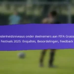 Schoolbetrokkenheid bij FIFA Grassroots Festivals 2025: Programma’s, Betrokkenheid van studenten, Resultaten